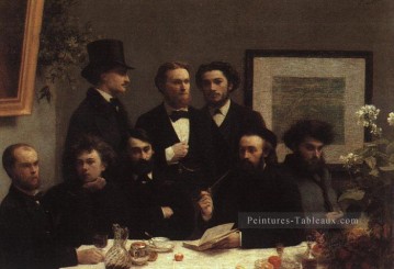 Le coin de la table 1872 Henri Fantin Latour Peinture à l'huile